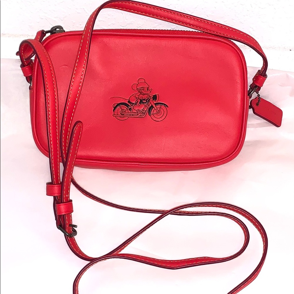 COPY - New Coach Mickey Crossbody bag Red 59072